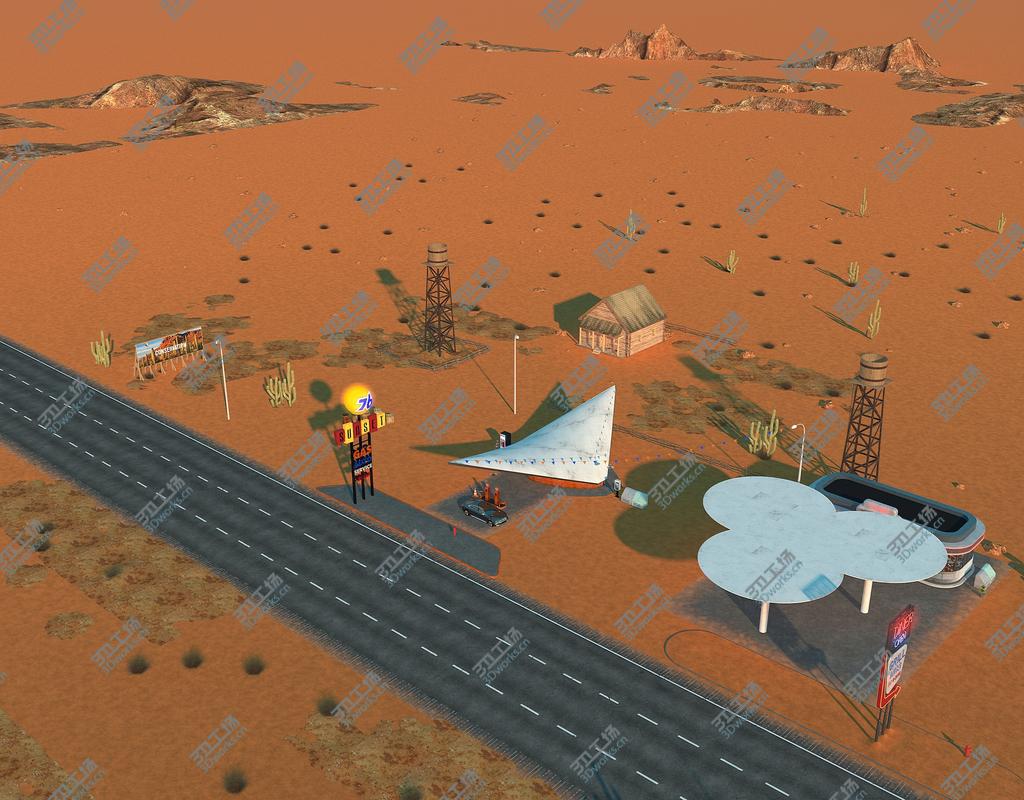 images/goods_img/2021040162/3D Vintage Gas Station model/5.jpg